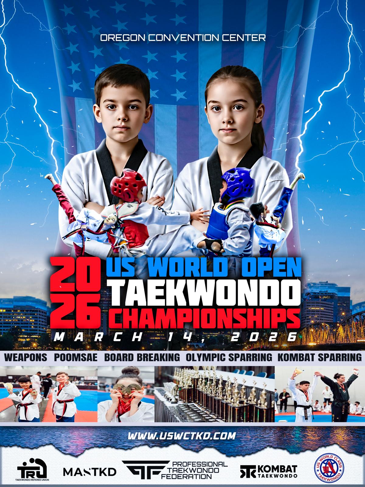 2026 US World Open Taekwondo Championships