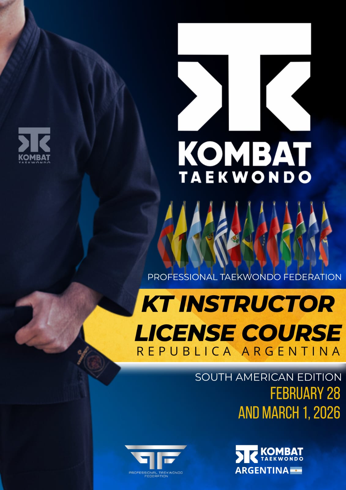 3rd Professional Taekwondo Instructor License Course