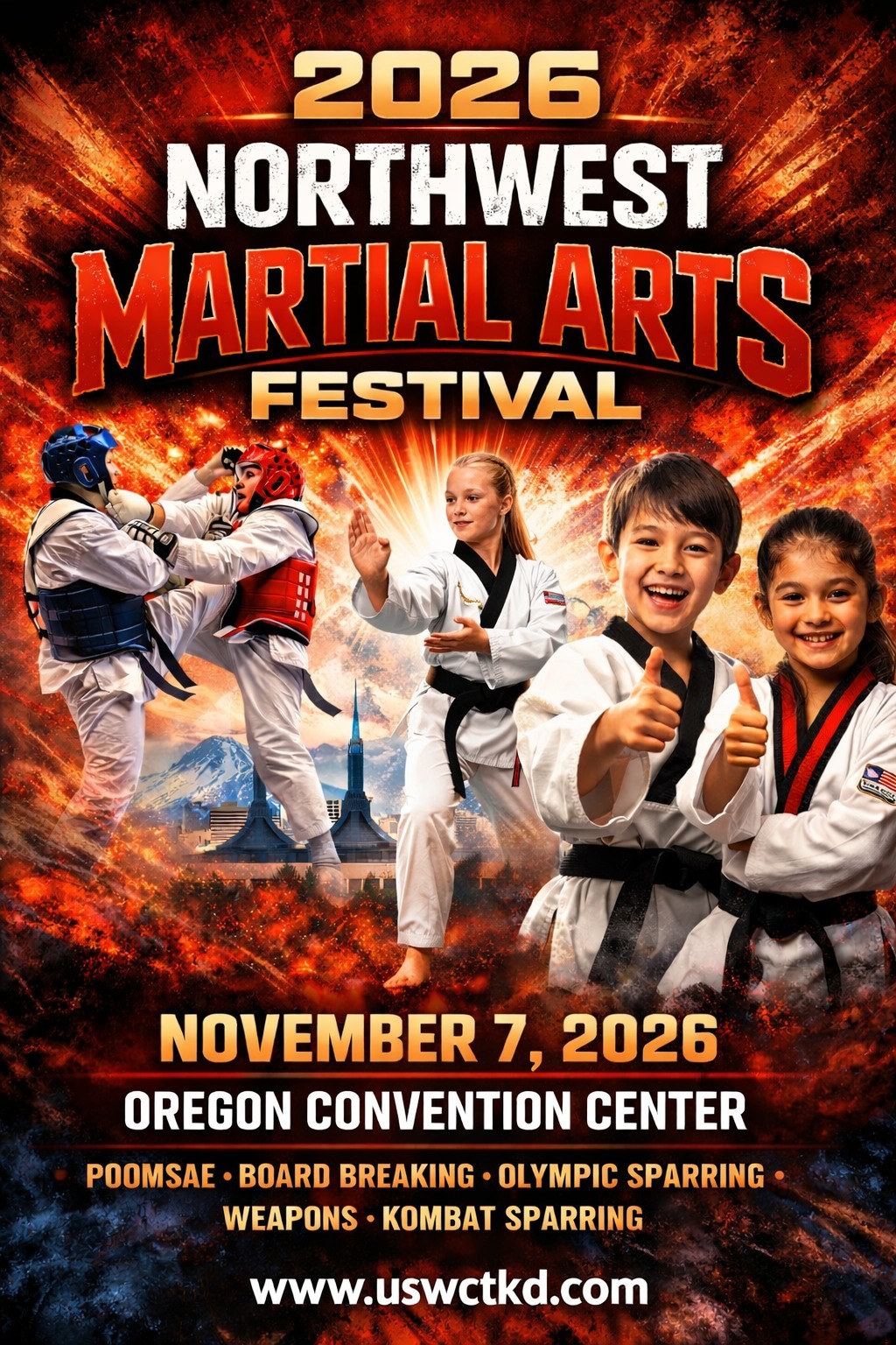 2026 Annual Northwest Martial Arts Festival