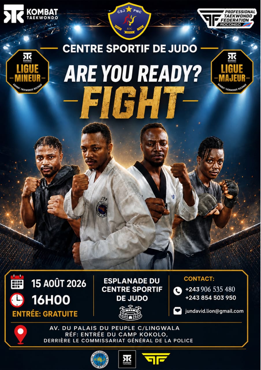 Kombat Taekwondo DRCONGO – Minor & Major League