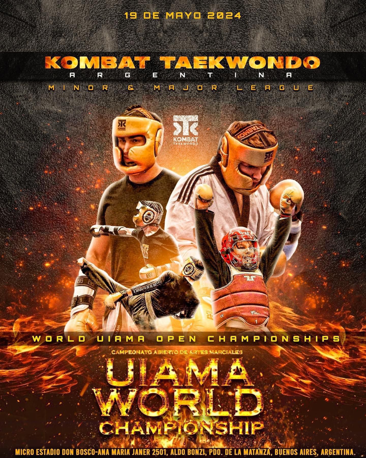 Kombat Taekwondo Argentina Major & Minor League