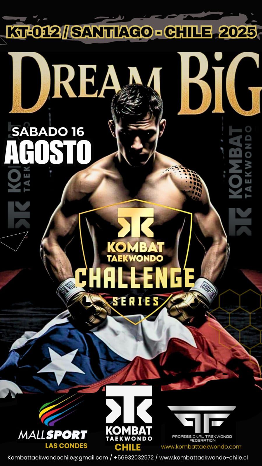 Kombat Taekwondo Challenge Series KT012