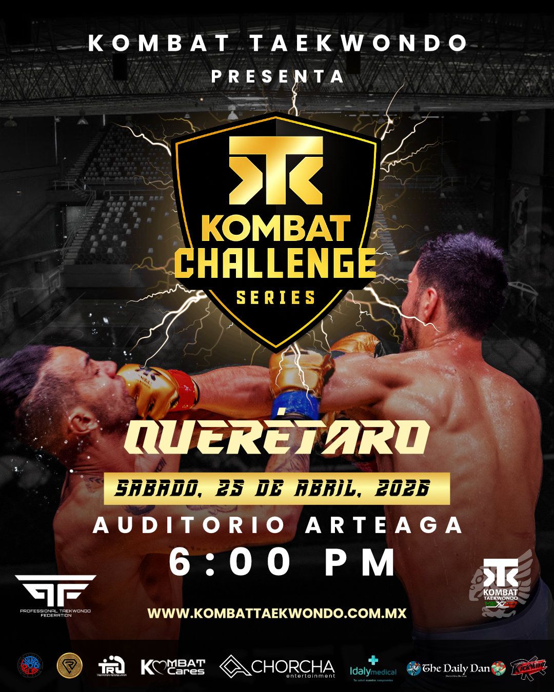 Kombat Taekwondo Challenge Series Querétaro