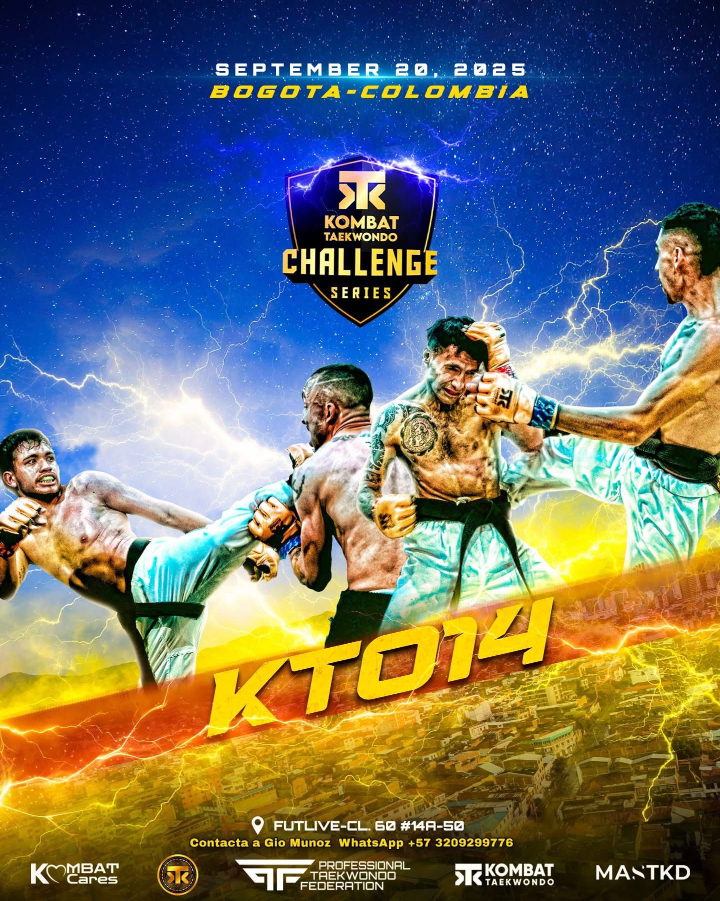 Kombat Taekwondo Challenge Series014 Colombia