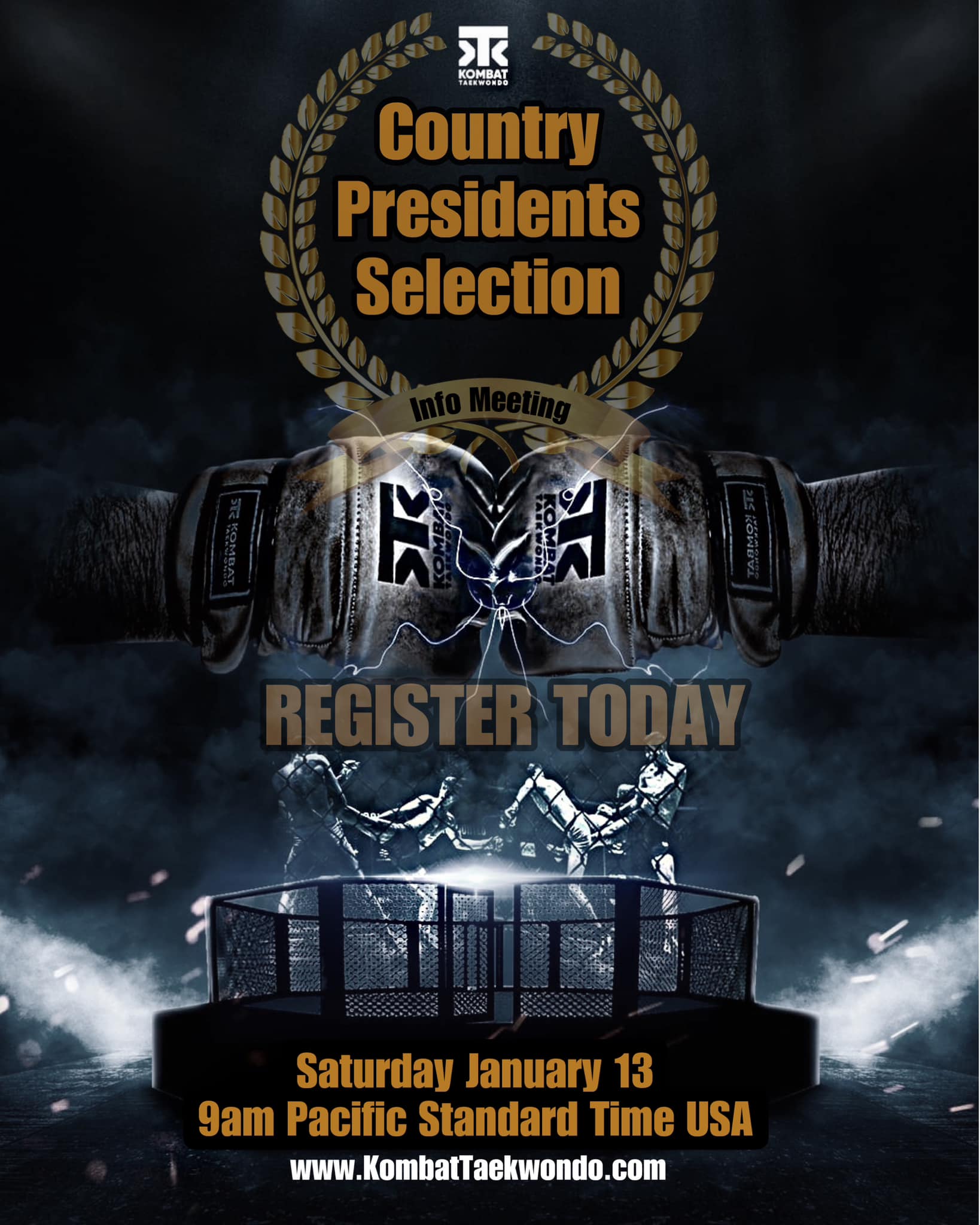 Kombat Taekwondo Country President Selection Info Session