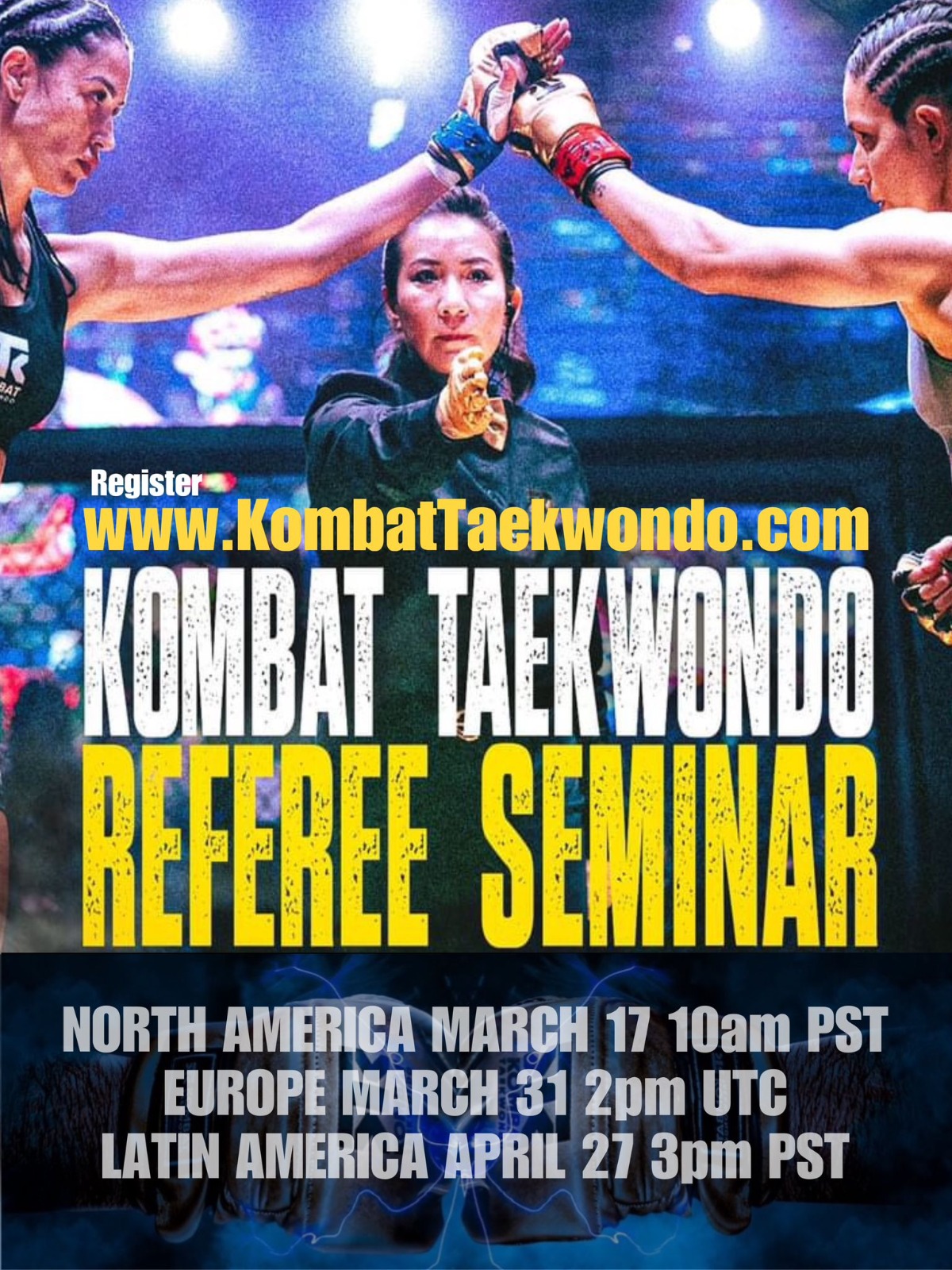 Kombat Taekwondo Referee Seminar - North America
