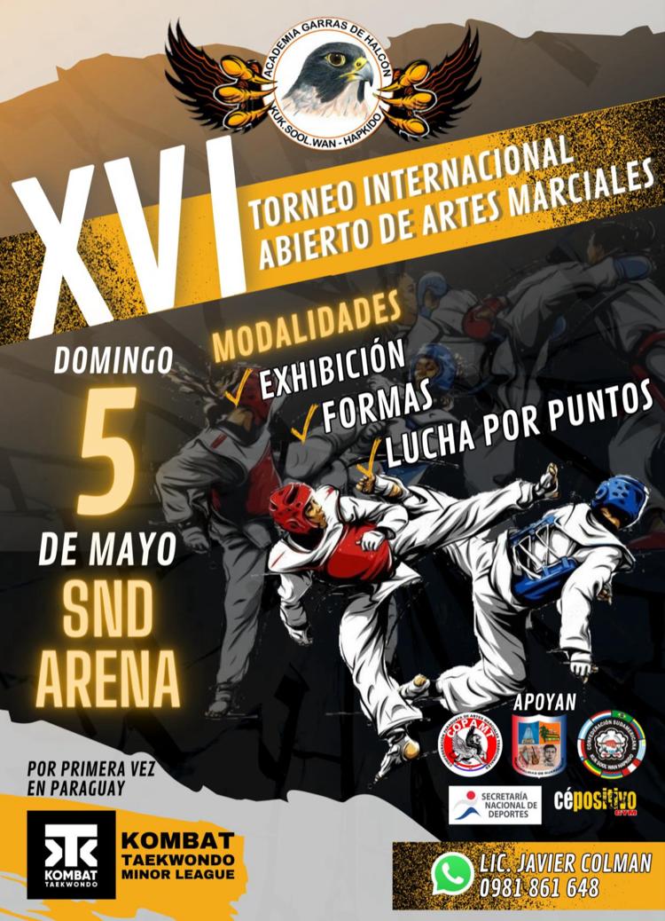 XVl Torneo Internacional Abierto de Artes Marciales