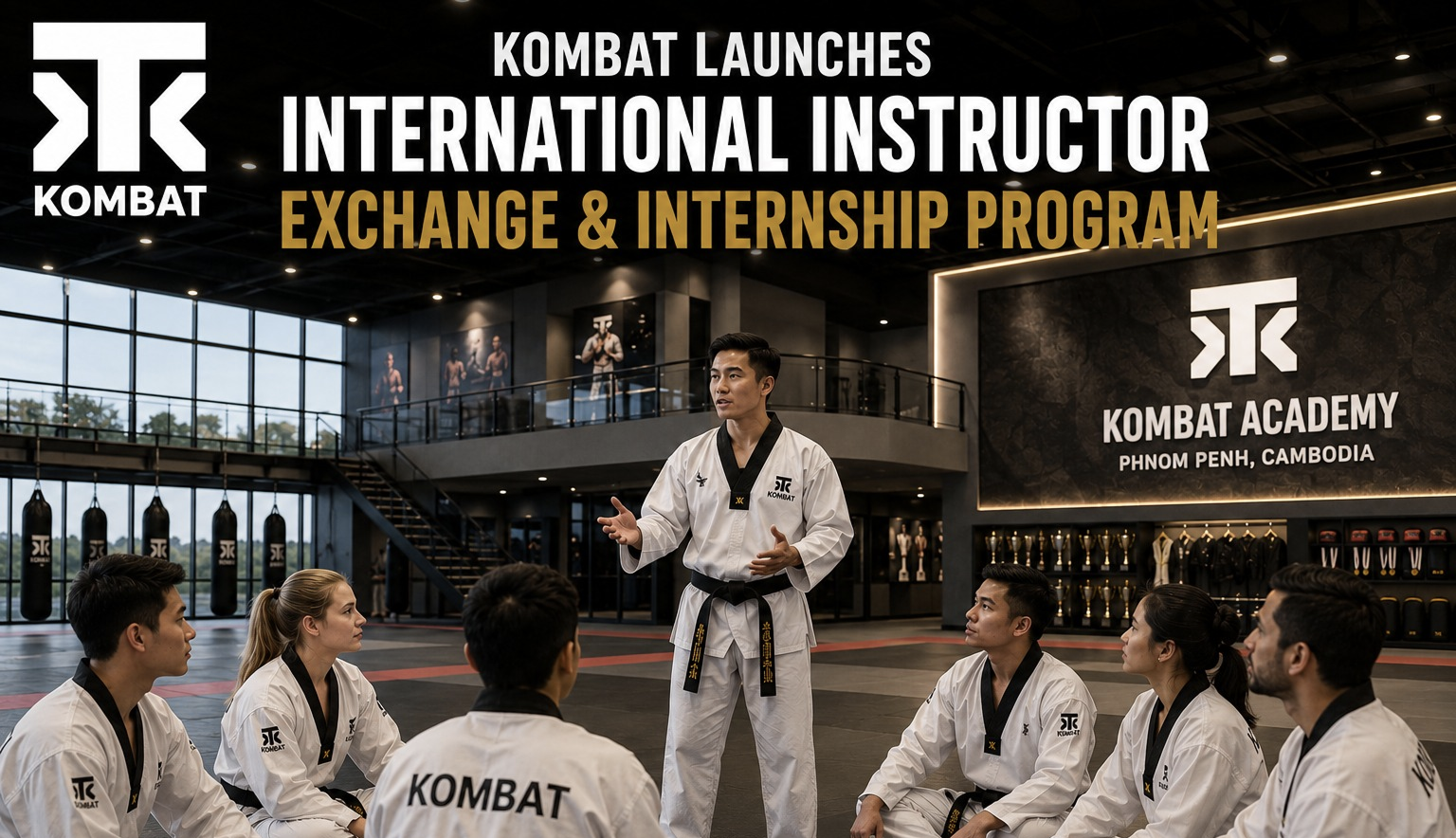Kombat Global Launches International Instructor Exchange & Internship Program