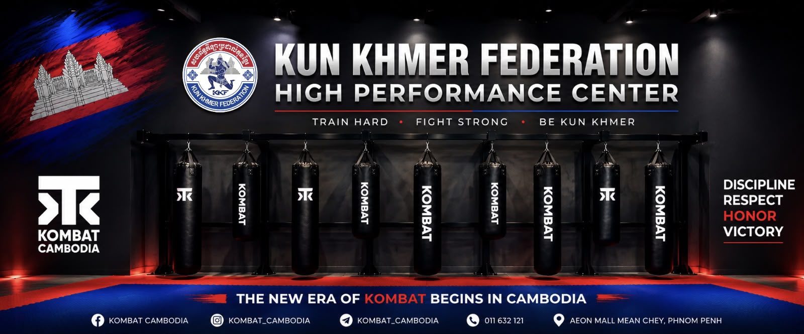 KUN KHMER TO THE WORLD: CAMBODIA’S FIRST WORLD-CLASS KUN KHMER TRAINING CENTER OPENS AT AEON MALL