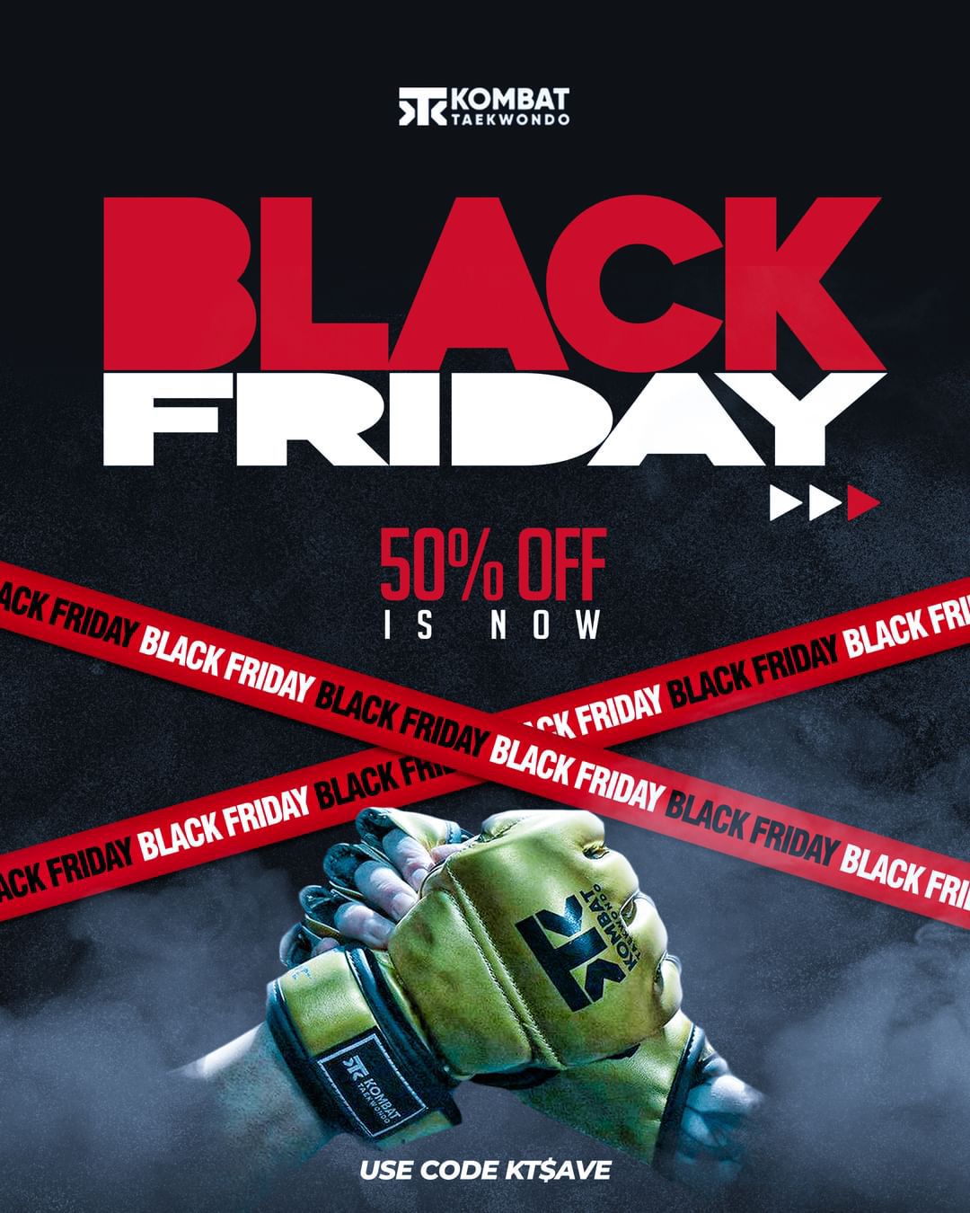 Black Friday Knockout: 50% Off All Products!