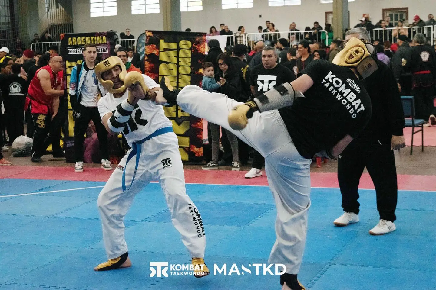 Kombat Taekwondo fue una explosión de adrenalina en Buenos Aires