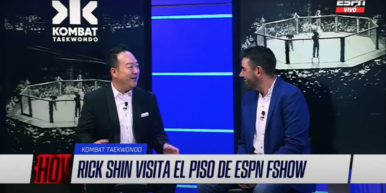 Rick Shin, Presidente de Kombat Taekwondo, entrevistado por ESPN